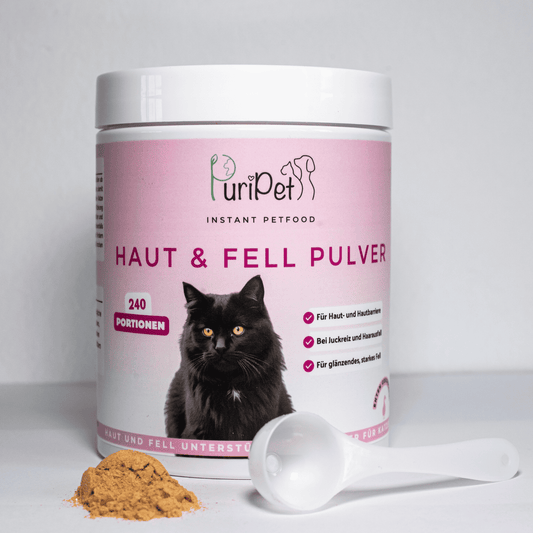 Haut und Fell Pulver für Katzen
