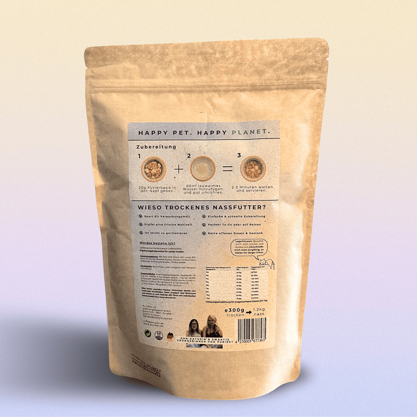 Instant Catfood Rind hinten