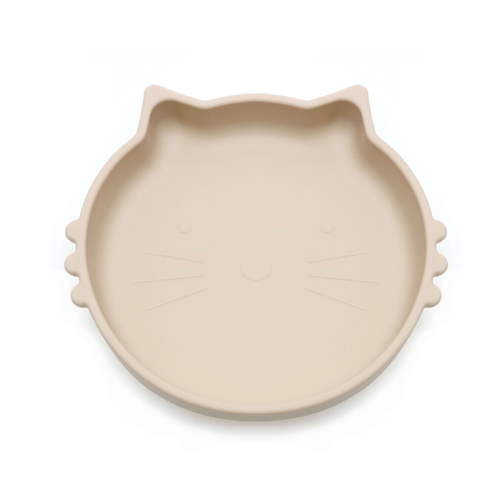 Napf Katze beige