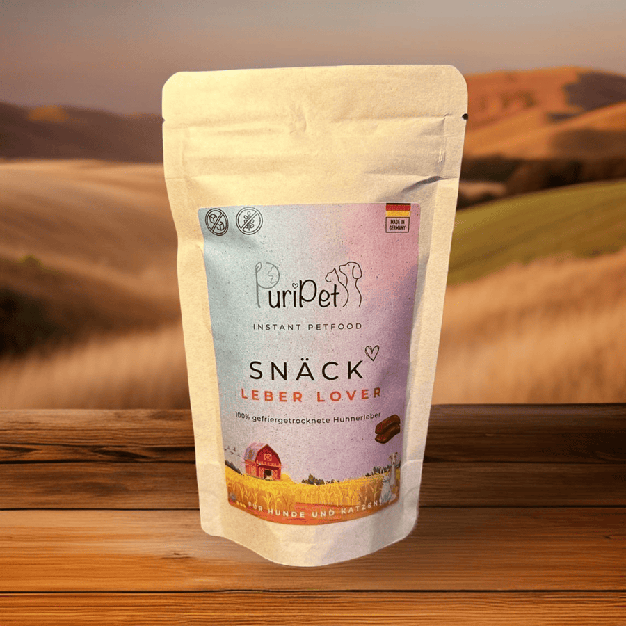 gefriergetrocknete Hühnerleber Packung Snäcks