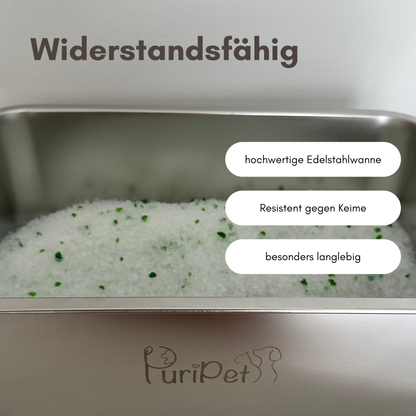 Katzentoilette Edelstahl