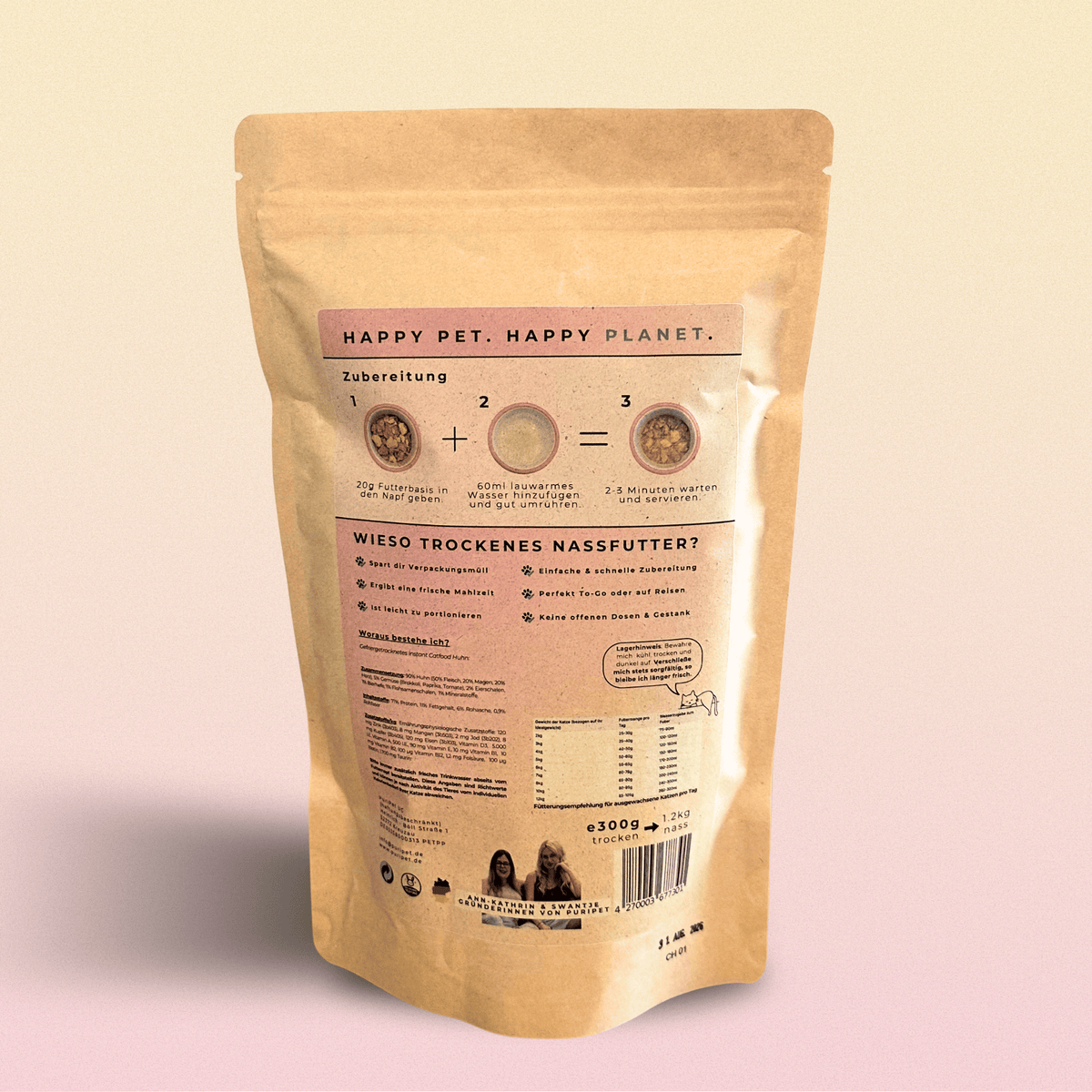 🦁 Instant Catfood Huhn 300g