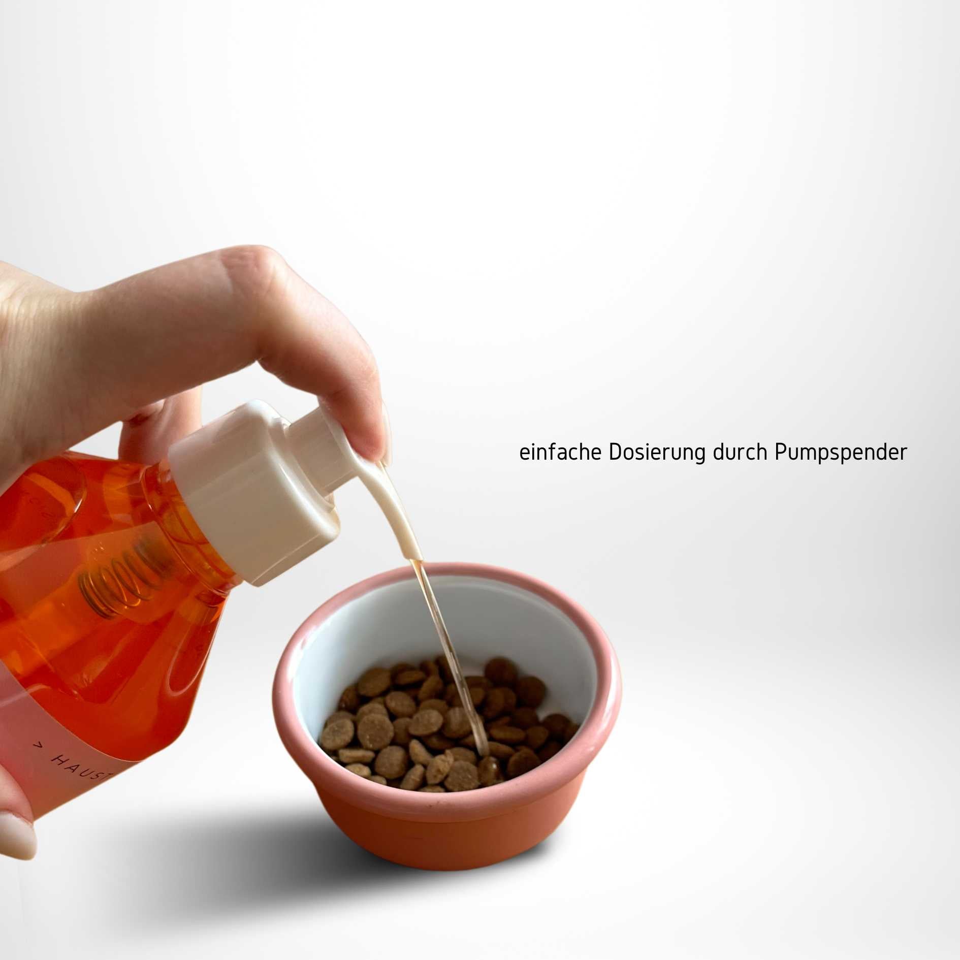 PuriPet Lachsöl Pumpspender