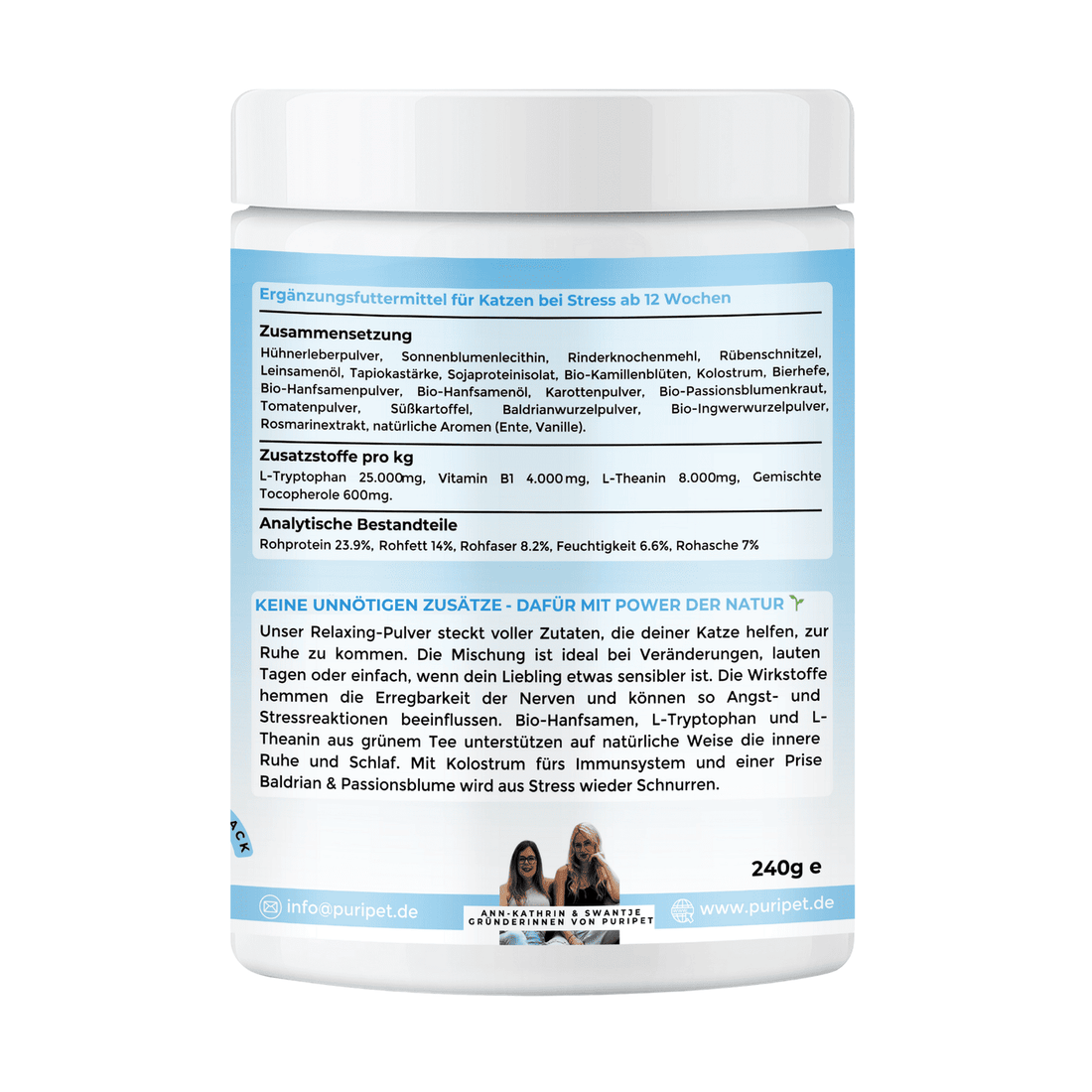 Relaxing Pulver für Katzen
