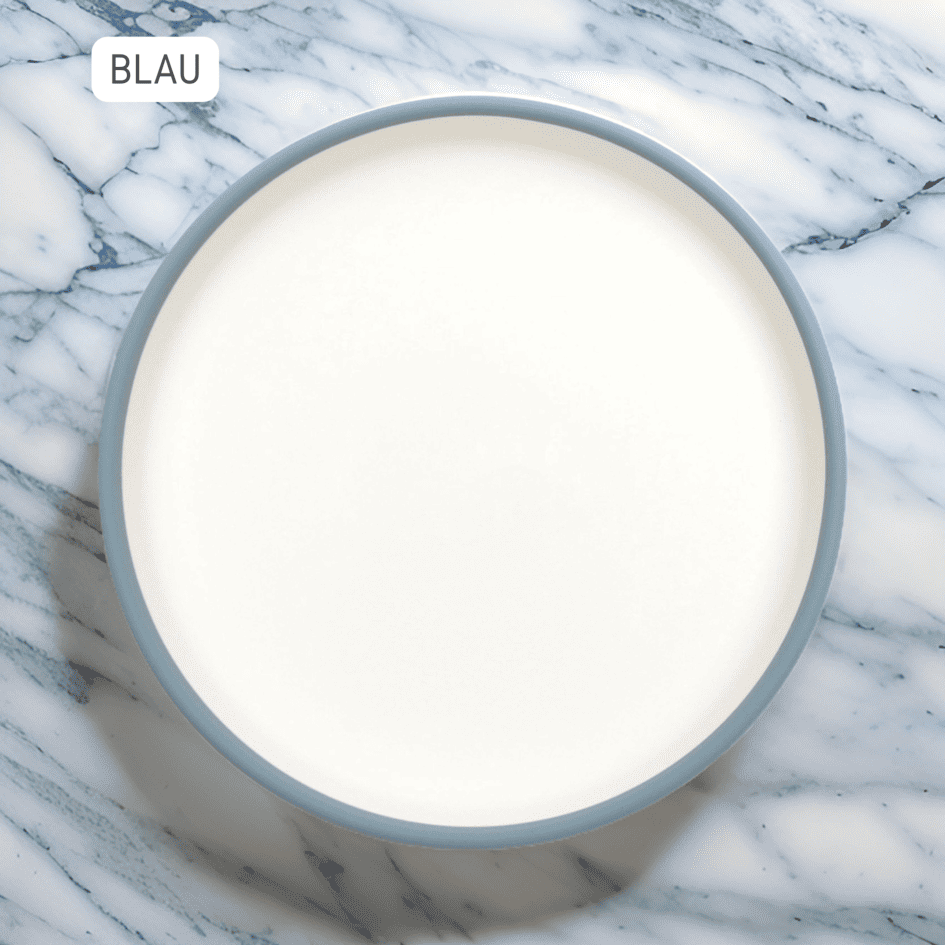 Silikon Napf Katze blau marmor