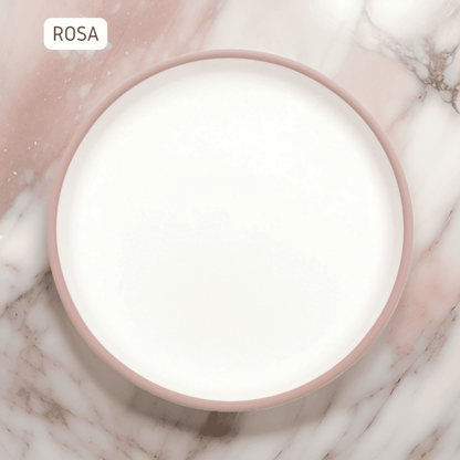 Silikon Napf Katze rosa marmor